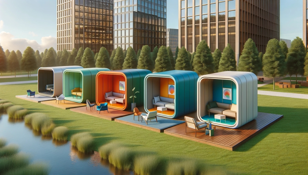 The Therapy Room of the Future: Office Pods that Combine Privacy and Comfort